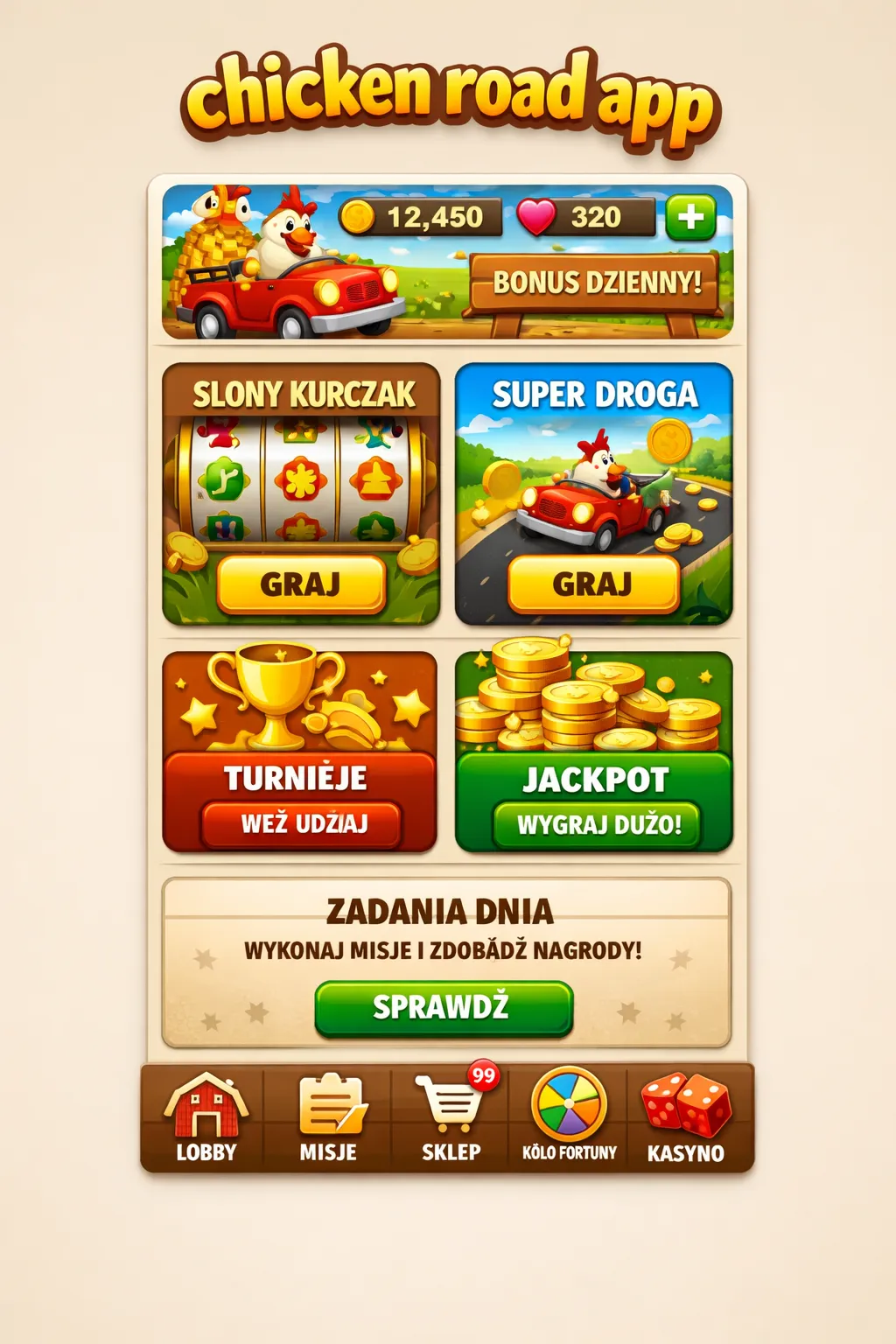 Chicken Road - Gra na Telefon i Urządzenia Mobilne