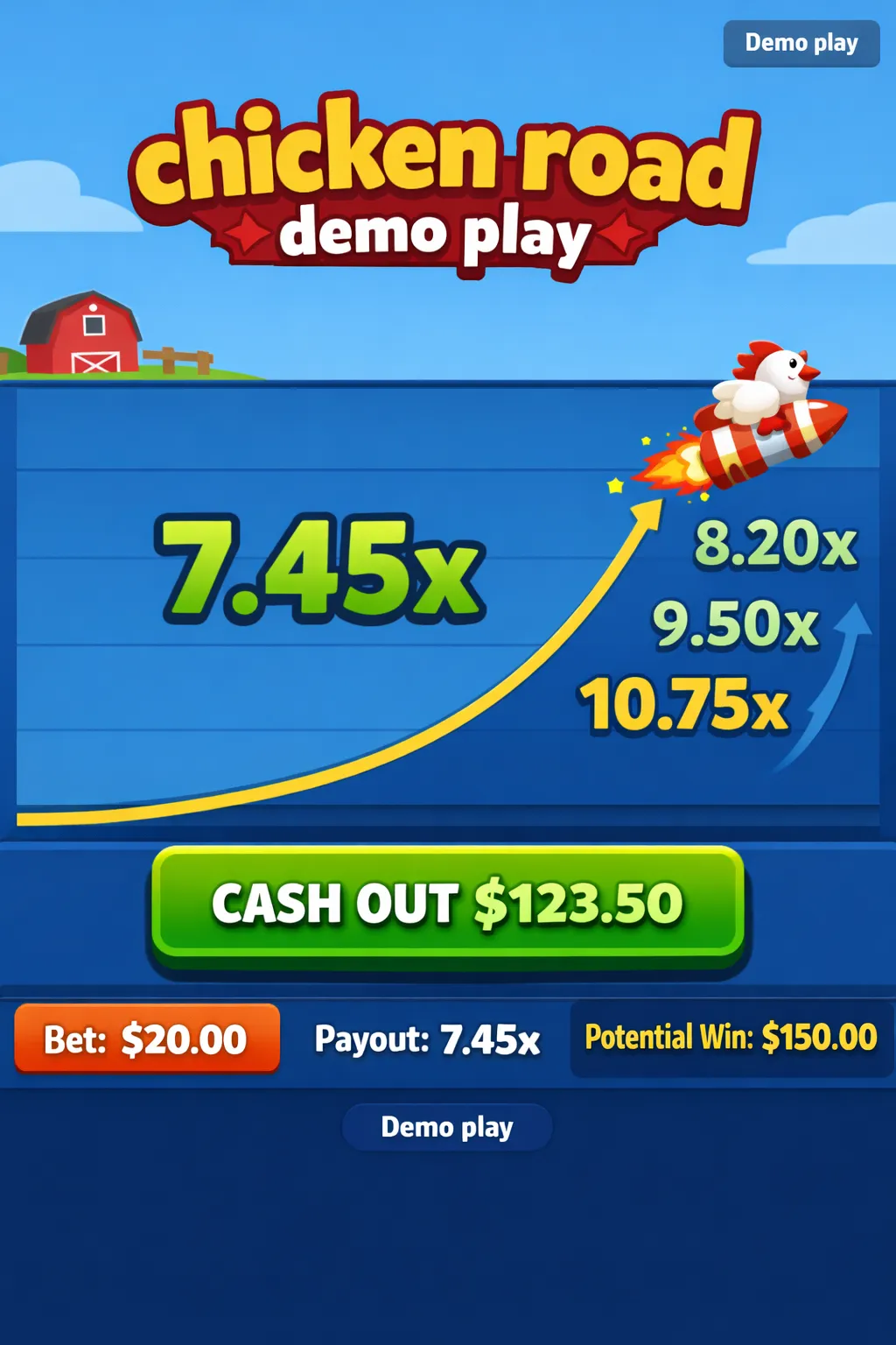 Chicken Road 2 Demo - nowsza wersja